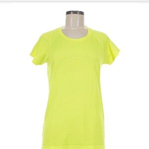Women's Neon Yellow Swiftly Tech Top